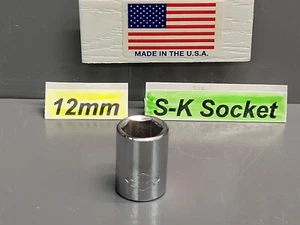 SK 312 12mm 3/8" 6 Point STD Socket New Old Stock  USA - Picture 1 of 5