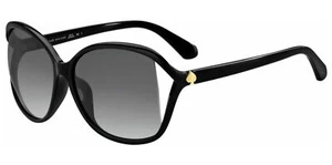 Gafas de sol para mujer Kate Spade Gloriann negras de gran tamaño cuadradas mariposa - 02O5-IR - Imagen 1 de 3