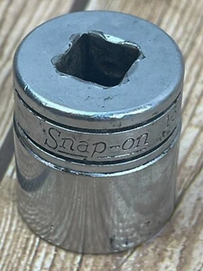 Vintage Snap On 3/8" Drive 13/16" 12pt SAE Shallow Socket F261 - Bild 1 von 6