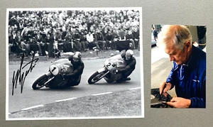GIACOMO AGOSTINI 15x Motorrad-FWeltmeister signed In-person Foto 20x25 Autogramm - Imagen 1 de 1