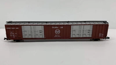 N Minitrix Hi Cube Cushion Box Car Railroad Train #3314 Missouri Pacific #272004 - Image 1 of 4