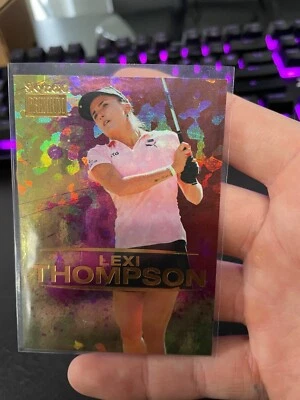2021 Skybox Metal Universe Champions - Star Topaz - Lexi Thompson #s-35 #'D/150 - Image 1 of 4
