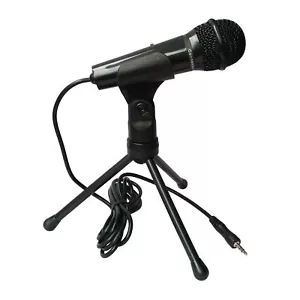 Condenser Sound Professional Microphone Mic +Stand Skype Youtube PC Laptop - Picture 1 of 1