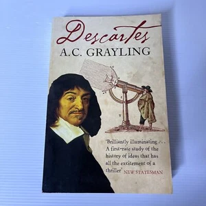 Descartes by A. C. Grayling Paperback Book Scientific Biography - Picture 1 of 9