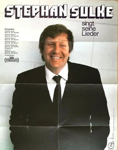STEPHAN SULKE 1981 TOUR - orig. Concert Poster - Konzert Plakat  - DIN A1 - F/U - Picture 1 of 1