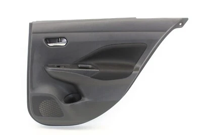 2020 - 2022 NISSAN VERSA REAR RIGHT SIDE DOOR PANEL TRIM COVER BLACK OEM #11107 - Image 1 of 4