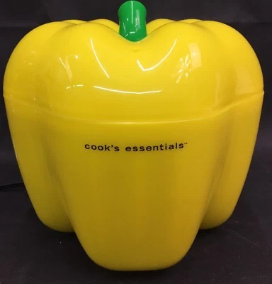 Cook’s Essentials Yellow Pepper Slow Cooker *Missing Ceramic Insert* - Image 1 of 4