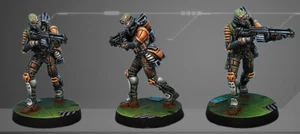 Corvus Belli Infinity Merc NA2 Cube Jaeger Jager LE - Picture 1 of 2