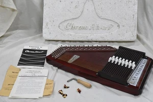 Tokkai Gakki Chroma Harp Autoharp with Access. & Box - Vintage Japan 1960s/1970s - Picture 1 of 19