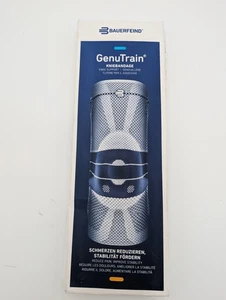 Bauerfeind GenuTrain Kniebandage | Schwarz, Größe 4 - Bild 1 von 6