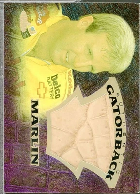 Sterling Marlin Card 1997 Predator Gatorback Authentic #GBA8  - Image 1 of 2