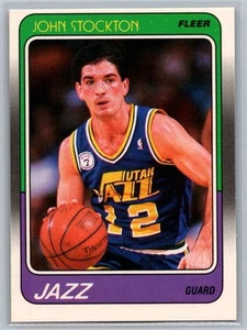 1988 Fleer Basketball John Stockton #115 - Picture 1 of 2