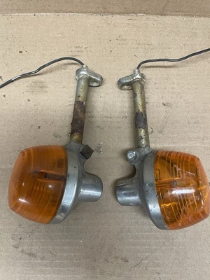 1974 Honda CB360 CB 360 Rear Turn Signals - Image 1 of 2