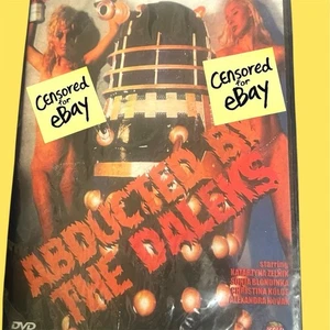 Abducted by the Daleks DVD Sci-Fi Adventure Doctor Who Parody Extremely Rare - Foto 1 di 2