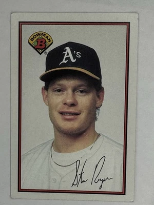 1989 BOWMAN #195 STAN ROYER ROOKIE NM-MT MLB BASEBALL CARD - Image 1 of 2