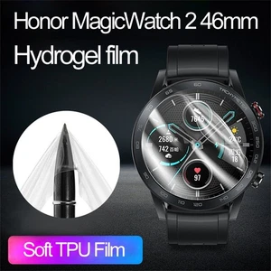 Cover Watch Screen Protector TPU Hydrogel film For Honor Magic Watch 2 46mm - Photo 1 sur 15