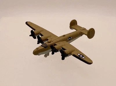 Micro Machines Military B-24 Liberator Bomber Aircraft Galoob LGTI - Image 1 of 4