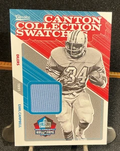 Muestras Panini Classics #13 2018 colección Earl Campbell Canton - Imagen 1 de 3