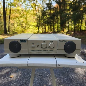 Vintage Rare LABTEC Computer Audio Speaker System CS-1000 Parts Or Repair**Read - Picture 1 of 23