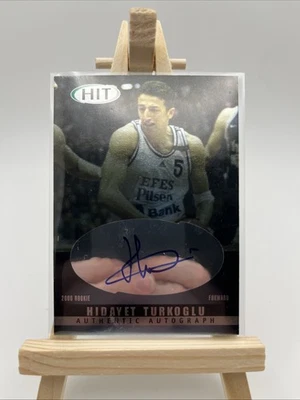2000 SAGE Hit Hidayet Turkoglu Auto #A28 Card - Image 1 of 2