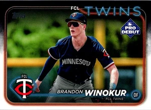 Topps Pro Debut 2024 #PDC-116 Brandon Winokur cromado - Imagen 1 de 2