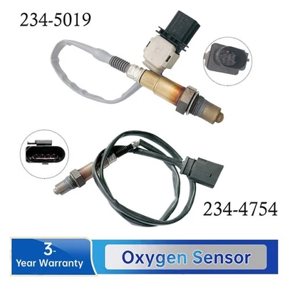 Sensor de oxígeno aguas arriba + aguas abajo 2 piezas para Audi A4 A5 A6 Allroad Q5 2,0 L Turbo Foto 1 de 4