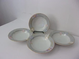 Mikasa Fine China "CHARISMA GRAY"  5 3/4" Dessert  Berry Bowls - Picture 1 of 4