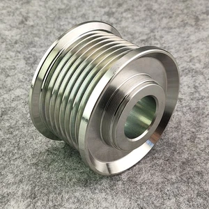 3918275 3925852 Fits Cummins International Alternators Solid 8 Groove Pulley - Picture 1 of 9