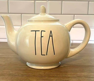 Rae Dunn White Tea Pot Artisan Collection by Magenta - Picture 1 of 2