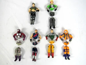 G.I. Joe 1980s 6 Figure Lot/Bundle Loose Pieces Backstop Thrasher Night Creeper - Picture 1 of 7