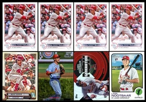 Lars Nootbaar RC (8-CARD LOT) Rookie Cards St. Louis Cardinals - Picture 1 of 1