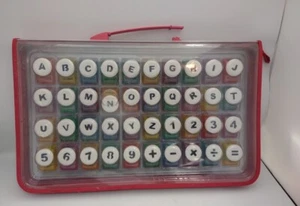 Cutting Edge Paper Punch Set Of 40 Alphabet Numbers Math Craft Scrapbooking - Picture 1 of 6
