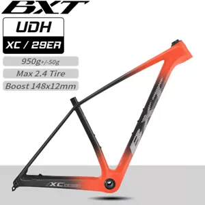 Cuadro de bicicleta de fibra de carbono BXT MT Boost Mountainbike T1000 Hardtail envío gratuito - Imagen 1 de 31