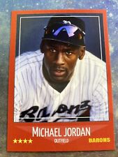 Michael Jordan Birmingham Barons CUSTOM Baseball card