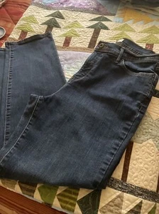 Levis 512 Jeans Women’s Perfectly Slimming Bootcut Blue Denim Size 12 Short - Picture 1 of 6