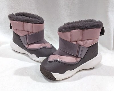 Nike Flex Advance (TD) Pink Glaze/Multi Toddler Girl's Winter Boots-Asst Sz NWB - Image 1 of 4