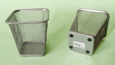 Ikea DOKUMENT - Cestino portaoggetti Portapenne, colore argento - Immagine 1 di 3