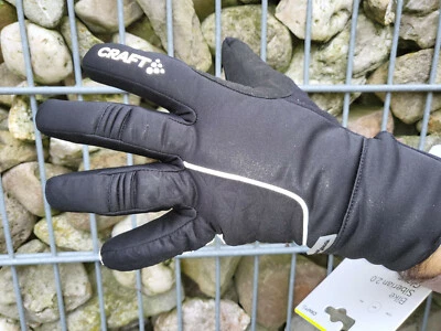 Guantes Craft Siberian 2.0 negros cálidos guantes de ciclismo de invierno Foto 1 de 2