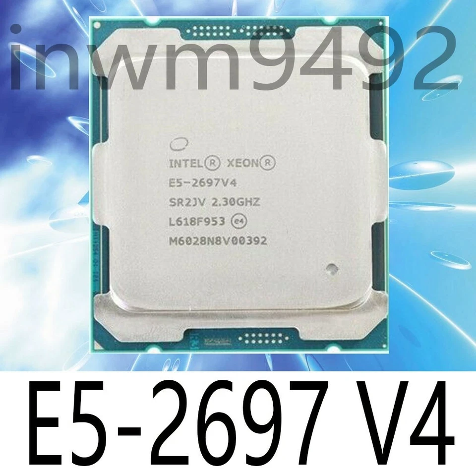 Intel Xeon E5-2697 V4 SR2JV 2.30GHz 18-Core LGA2011-3 X99 Server CPU Processor - Image 1 of 1