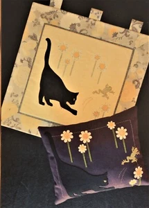 PATRÓN de tela de accionamiento felino RANA Y ABUCHEO para gato y problemas de almohada y diseños de abucheo - Imagen 1 de 6