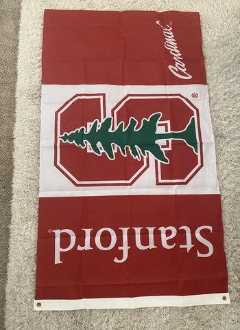 Stanford Cardinal Premium 3x5 Flag w/Grommets Outdoor House Banner University Cover