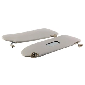 FOR MERCEDES W110 SUNVISOR. 190D 200 200D 230 SUNVISOR WITH CLIPS MIRROR CREAM - Picture 1 of 2