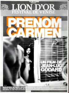 Maruschka Detmers PRENOM CARMEN Jean-Luc GODARD 1983 SYNOPSIS 24x32 2p - Imagen 1 de 2