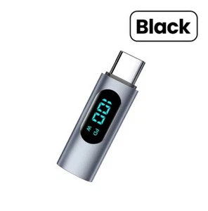Adaptador digital Elough 100W C negro USB C M. a USB C F. PD carga rápida - Imagen 1 de 5