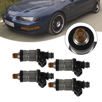 4PCS Fuel Injectors 06164-P0F-000 Fit Honda Prelude 2.2L VTEC 1993-1996 WR CA Foto 1 de 4