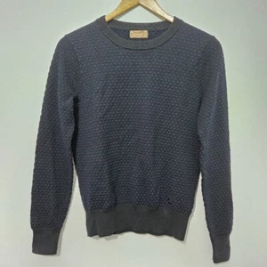 Suéter tejido burbuja Falconeri para mujer talla S texturizado lujo preppy Italia negocios - Imagen 1 de 10