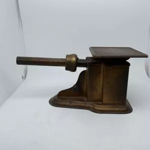 Vintage Triner Dept Postwaage Chicago Industrial Antique Gold Weighing - Bild 1 von 8