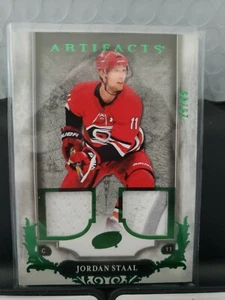 2018-19 Upper Deck Artifacts Emerald Relics /65 Jordan Staal #83 - Picture 1 of 3