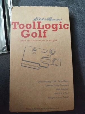 Rare Eddie Bauer Multi-Use Metal Golf Divot Tool , Ball Marker Ect. - Image 1 of 3