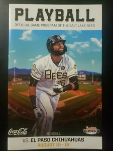 Salt Lake Bees Jo Adell playball program 2019 LA Angels - Picture 1 of 1